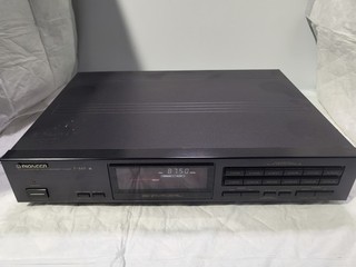 Pioneer F 449 FM/AM Digital Synthesizer Tuner Black Radio TESTED EXCELLENT WORKING