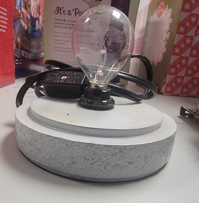 Scentsy Authentic Cement Base - Broad for Wax Warmer Lampshade