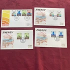 25 January 1978 British Energy 4xFDCs ABERDEN AND EDINBURGH POST MARKS  NO N36