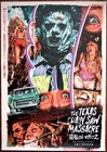 B2-Size! Rockin' Jelly Bean TEXAS CHAIN SAW MASSACRE Japan Limited Poster Hooper