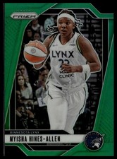 2024 Panini Prizm WNBA #20 Myisha Hines-Allen Green Prizms
