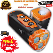 Niche Brands 50Ft Dog Bark Deterrent Devices W/3X UltraSonic Emitters  No Bark