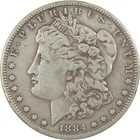 1884 S Morgan Silver Dollar VF Very Fine $1 Coin SKU:I22767