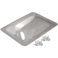18" x 26" RV Skylight Cover for 14" x 22" Openings - Smoke Gray