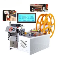 Rope Cutting Machine Automatic Computerized Cold and Hot Zipper Cutting Ribbon