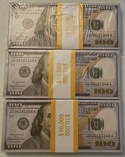 $100 Bills 30k Prop Replica Money for Movies, Parties, Tik Tok, Instagram