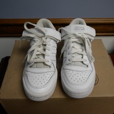 Adidas Originals Forum Low J Triple White Youth Shoes FY7973 US Size 4.5