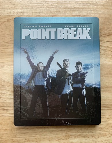 Point Break - 1991 - Embossed Steelbook (Blu-ray, 2011, UK Import, Region Free)