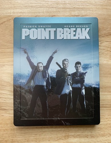 Point Break - 1991 - Embossed Steelbook (Blu-ray, 2011, UK Import, Region Free) - Picture 1 of 17