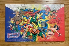 DC Comics JLA Limited Edition Collectible Coin Advent Calendar Superman - NEW