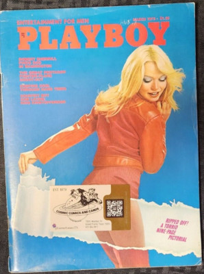 Playboy March 1975-Actor Margot Kidder Pictorial, Billie Jean King