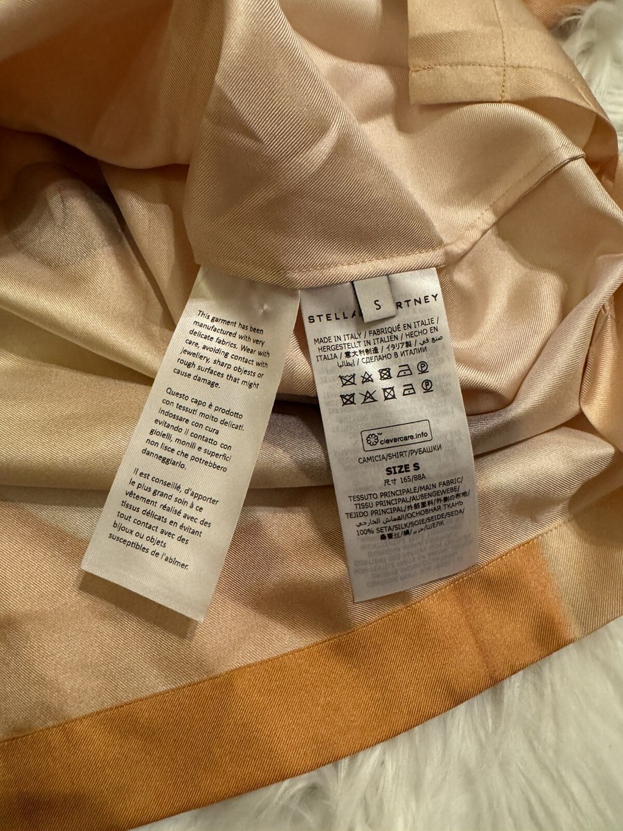 Yoshitomo Nara x Stella McCartney Twins I Silk Twill Shirt