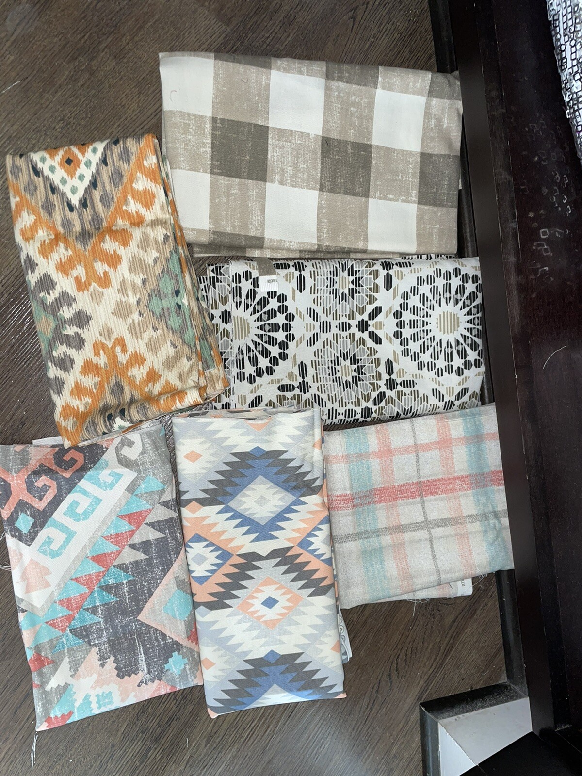 upholstery fabric remnants lot eBay