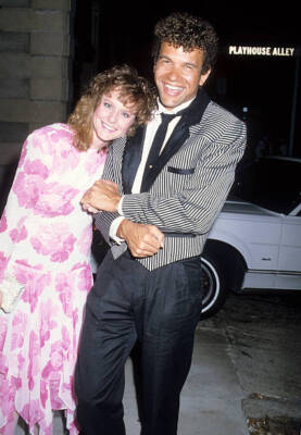 Actress Mary Beth McDonough actor Brian Stokes Mitchell at the - 1986 Photo 2
