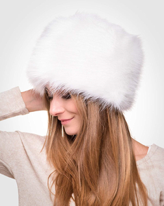 cossack hat white