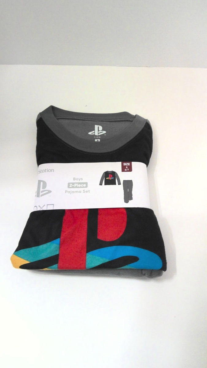 KIDS PS4 PS5 PLAYSTATION Video Games 2pc Cozy Pajama Set - S 6/7