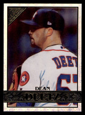 2020 Topps Gallery Dean Deetz Rainbow Foil #138 - Houston Astros