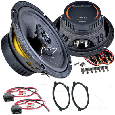 GROUND ZERO LAUTSPRECHER für BMW 3ER E46 1998-2007 Heck Hinten 2-Wege 120W #AEUJ