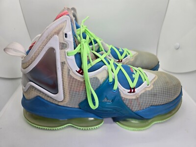 Nike Lebron XIX 19 Tropical Dutch Blue White DC9339-400 Sneakers Mens Size 13 Nike Men main image 4