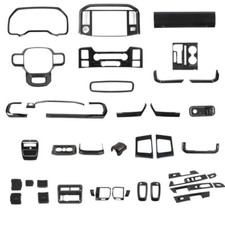 Carbon Fiber Car Accessories Interior Trim Cover Full Kit for Ford F150 2021+ US