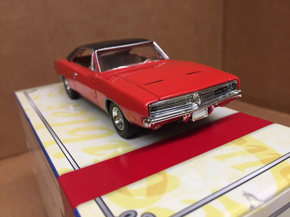 MATCHBOX AMERICAN MUSCLE CAR 1:43 1969 DODGE CHARGER BOXED SPECIAL EDITION YNC10 - Image 4 of 4