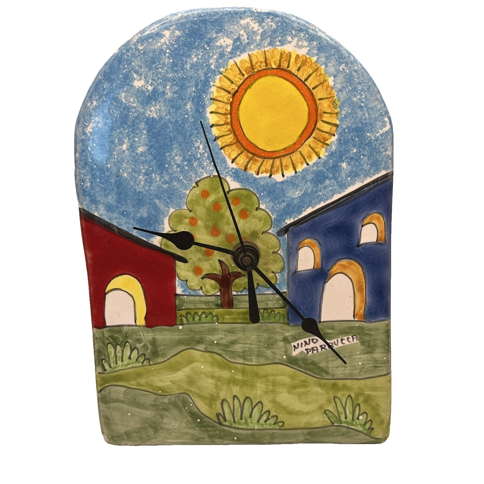 Tuscan Ceramic Wall Clocks