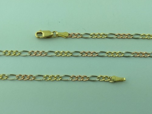 Tone 14K Gold Figaro chain | eBay