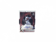ELVIS PEGUERO 2022 Donruss Optic Elite ESS-EP Auto LOS ANGELES ANGELS