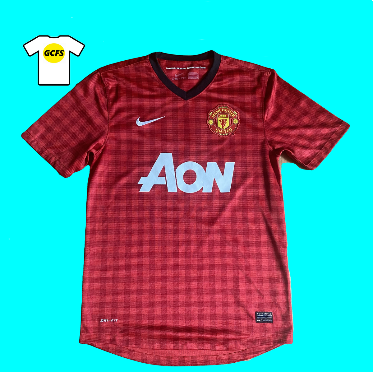 MANCHESTER UNITED Tシャツ：2012TOUR［SSM-037］ Manchester United Home Football Shirt 2012 - 2013 Size S | eBay