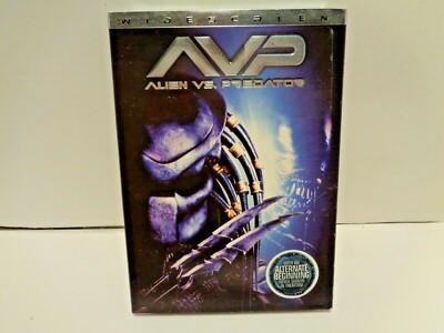 Alien vs Predator with Slipcover (DVD Widescreen, 2004) Brand New Factory Sealed