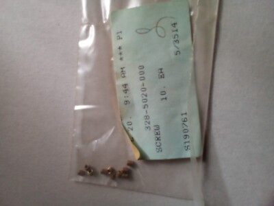 Collins avionics  set screws  cpn 328- 5020-000  , 10  pcs in original pak
