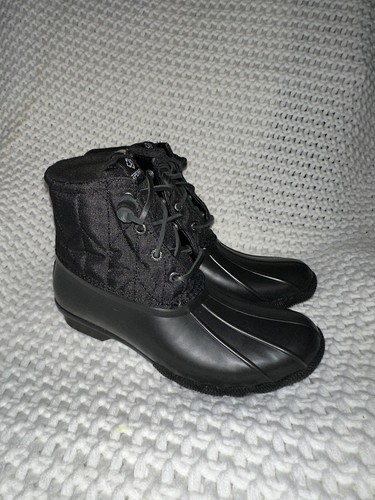 Woman's Boots Sperry Saltwater Seacycled Nylon Size 7 - Picture 2 of 9