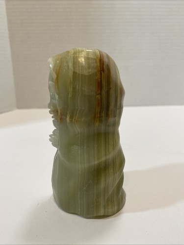 15 Oz Natürliche Afghanische Jade Schnitzerei Geist Schädel Reiki Schädel Kristall - Bild 2 von 12