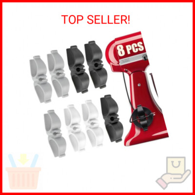 Kitchen Appliance Cord Organizer, 8 Pack Wire Wrapper for Mixers, Coffee Maker,