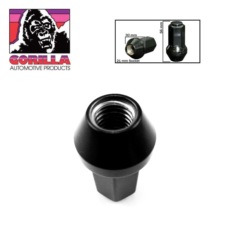 24 ЧЕРНЫХ ОБОДА КОЛЕСА В ЗАВОДСКОМ СТИЛЕ GORILLA FORD F150 SVT RAPTOR 14x2 XL ЗАЖИМНЫЕ ГАЙКИ - Изображение 3 из 4