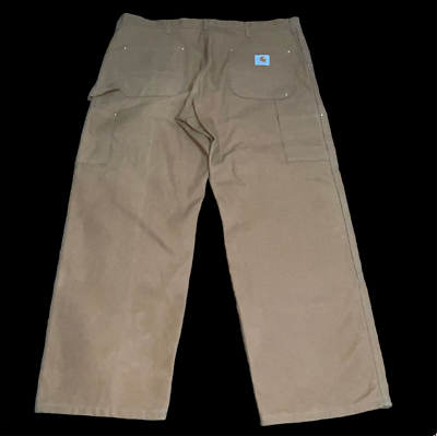 パンツ CARHARTT WIP double knee duck pants Men's Carhartt Loose Fit Firm Duck Double-Knee Utility Work Pants