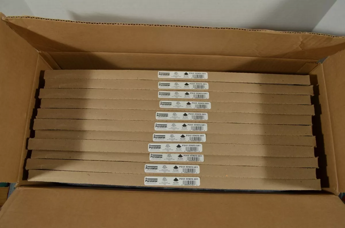 11 Purolator Furnace Filter P312 MERV 4 22x23.5x1 inches Custom Made NEW