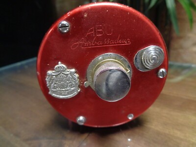 ABU Ambassadeur NO.5000 svängsta sweden Abu Ambassadeur 5000 Reel AB. Urfabriken Svangsta Sweden Bait
