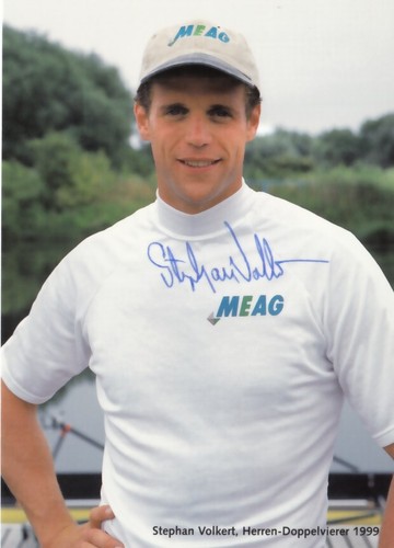 Stephan Volkert: Olympia Gold 1992+1996, Bronze 2000 Weltmeister Rudern GER