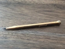 Vintage Wahl Eversharp Gold Filled Black Tip Mechanical Pencil 5-1/4"