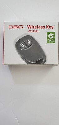 DSC WS4949 Wireless 433mhz 2-button, 3-channel wireless key