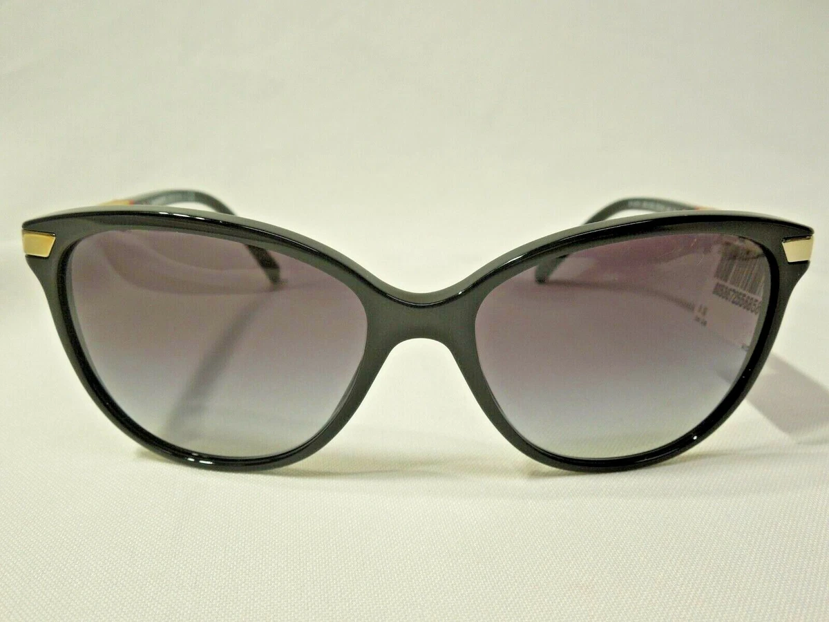 BURBERRY SUNGLASSES BE4216 3001/8G 57[]16 140 3N Black/Grey Shaded eBay