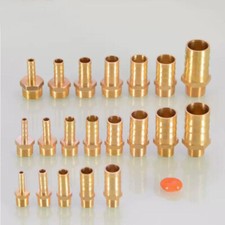 Brass Pipe Fittings Hose Barb Tail BSP Male Connector Joint Coupler Adapter New