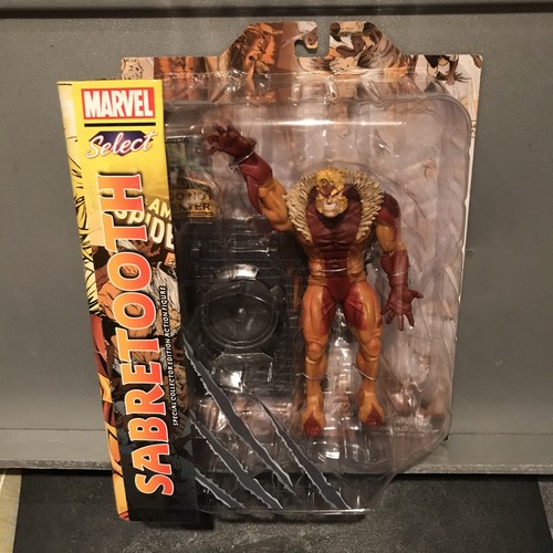2016 - RARE - Marvel Select - 7 ‘ X-Men SABERTOOTH - ⭐️FACTORY SEALED BNIB ⭐️ - Picture 16 of 17