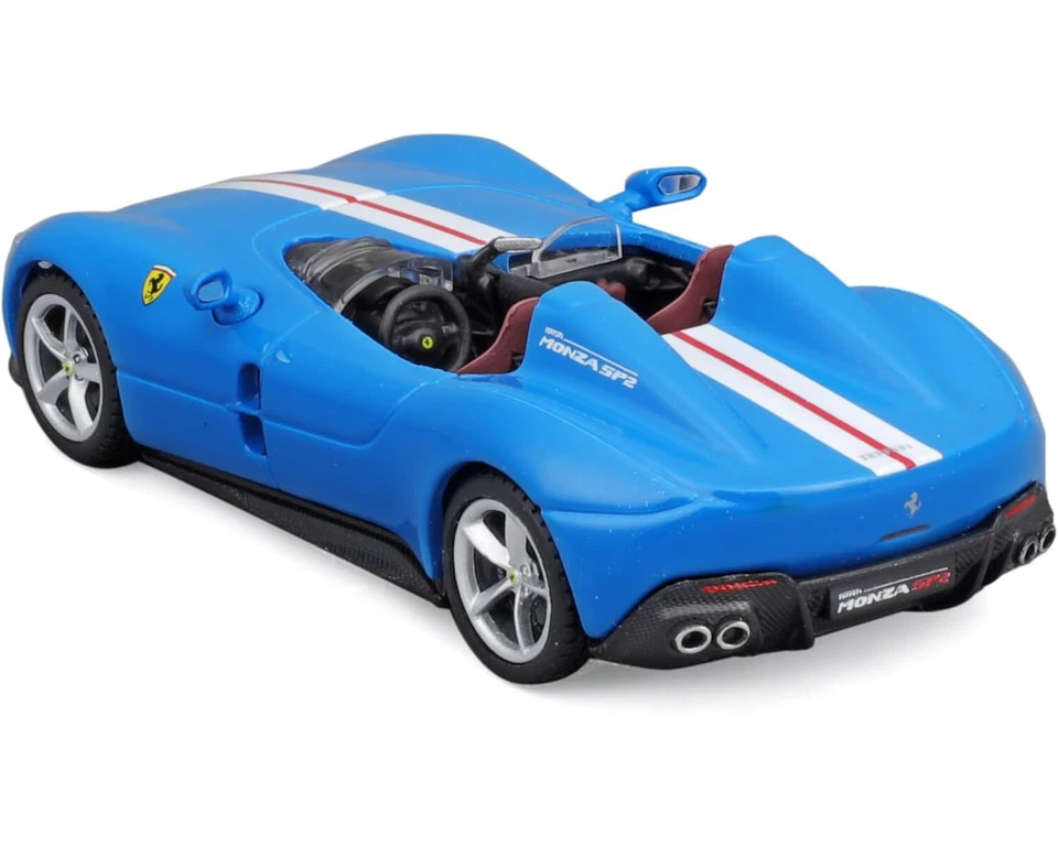 Bburago 18-36913 - Coche a Escala Ferrari Monza SP2 (Azul, 1:43) Modelo Auto - Imagen 4 de 4