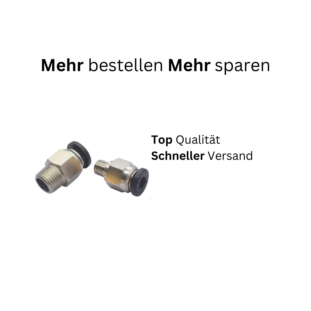 Connettore PC4-M6 PC4-01 M10 stampante 3D pneumatico connettore PTFE push fit foto 4