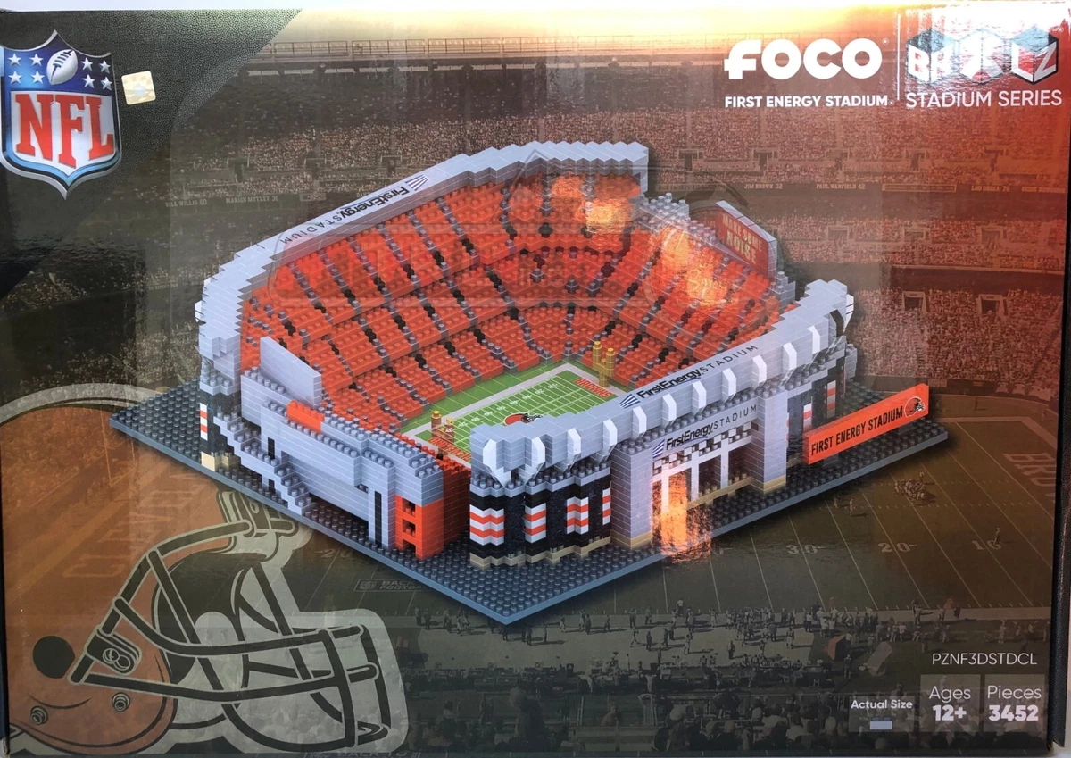 Cleveland Browns BRXLZ First Energy Stadium Series 3 D