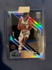 /22 Zeke Nnaji ROOKIE DIE CUT HOLO 2020-21 Donruss Elite Status RC SP #119 DEN