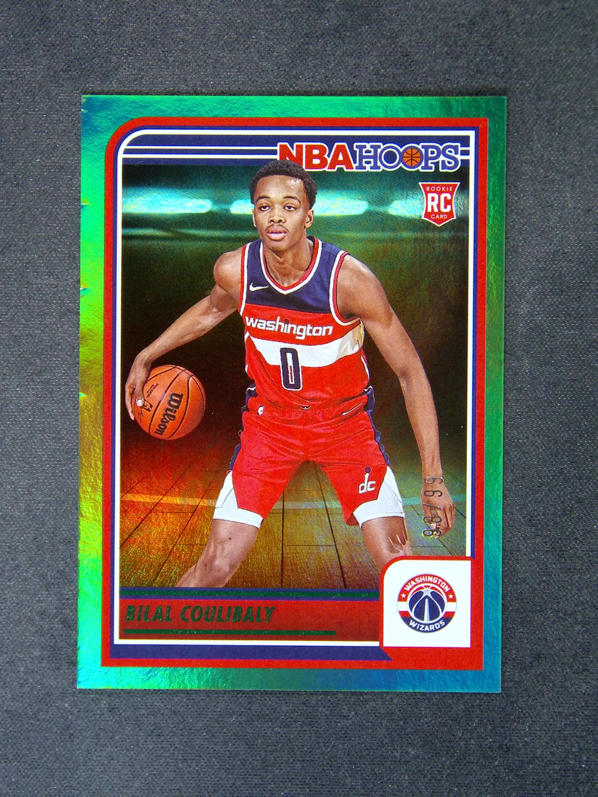 2023-24 Panini Hoops Bilal Coulibaly #276 RC Rookie Green /99
