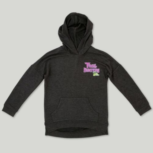 Trollhunters Girls Gray Hoodie Size 4-5 XS, 6-6X S, 7-8 M, 10-12 L, 14-16 XL - Picture 2 of 2